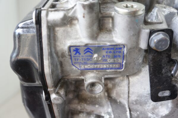 SKRZYNIA BIEGÓW CITROEN C4 PEUGEOT 308 1.2 TCE 20GE13 TF-71SC