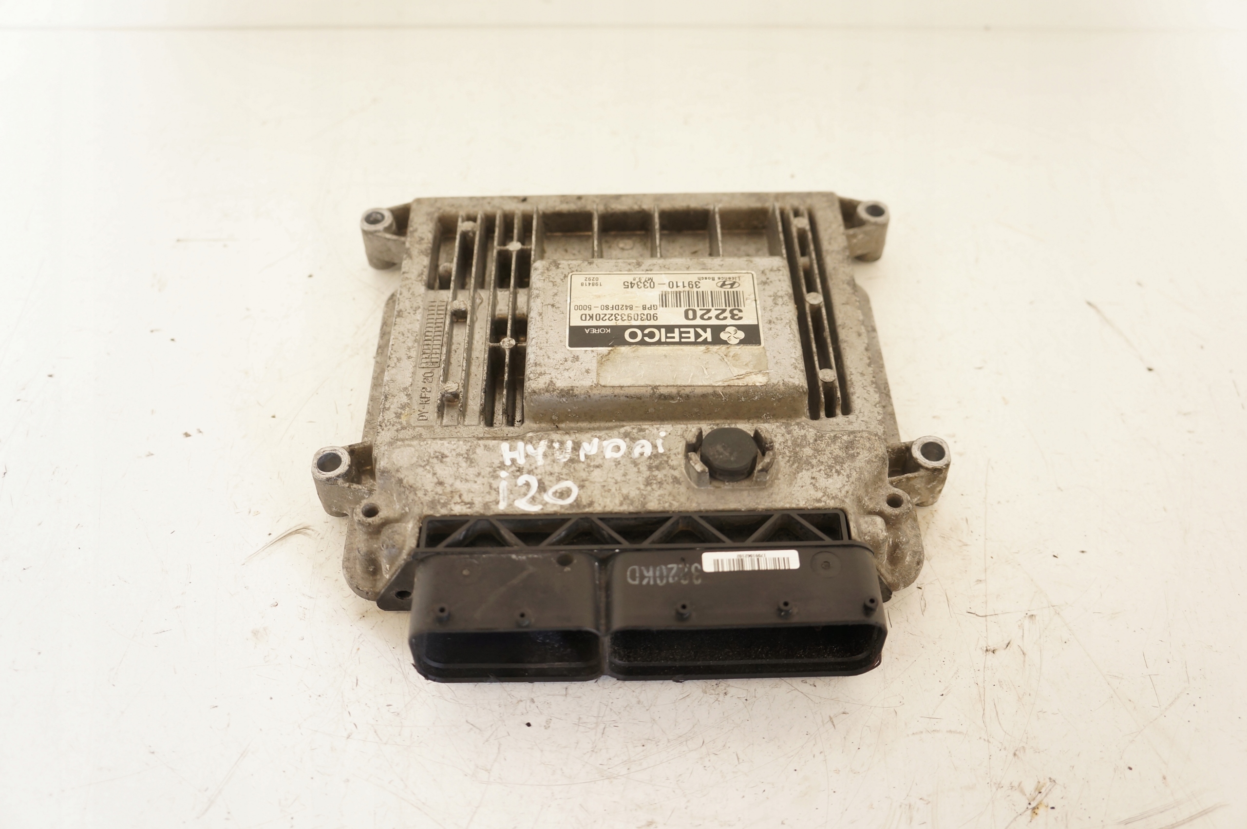 16259910137-6969328bd7ef1 STEROWNIK SILNIKA KOMPUTER HYUNDAI I20 1.2 G4LA 39110-03345