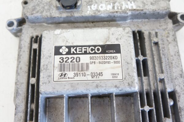 STEROWNIK SILNIKA KOMPUTER HYUNDAI I20 1.2 G4LA 39110-03345