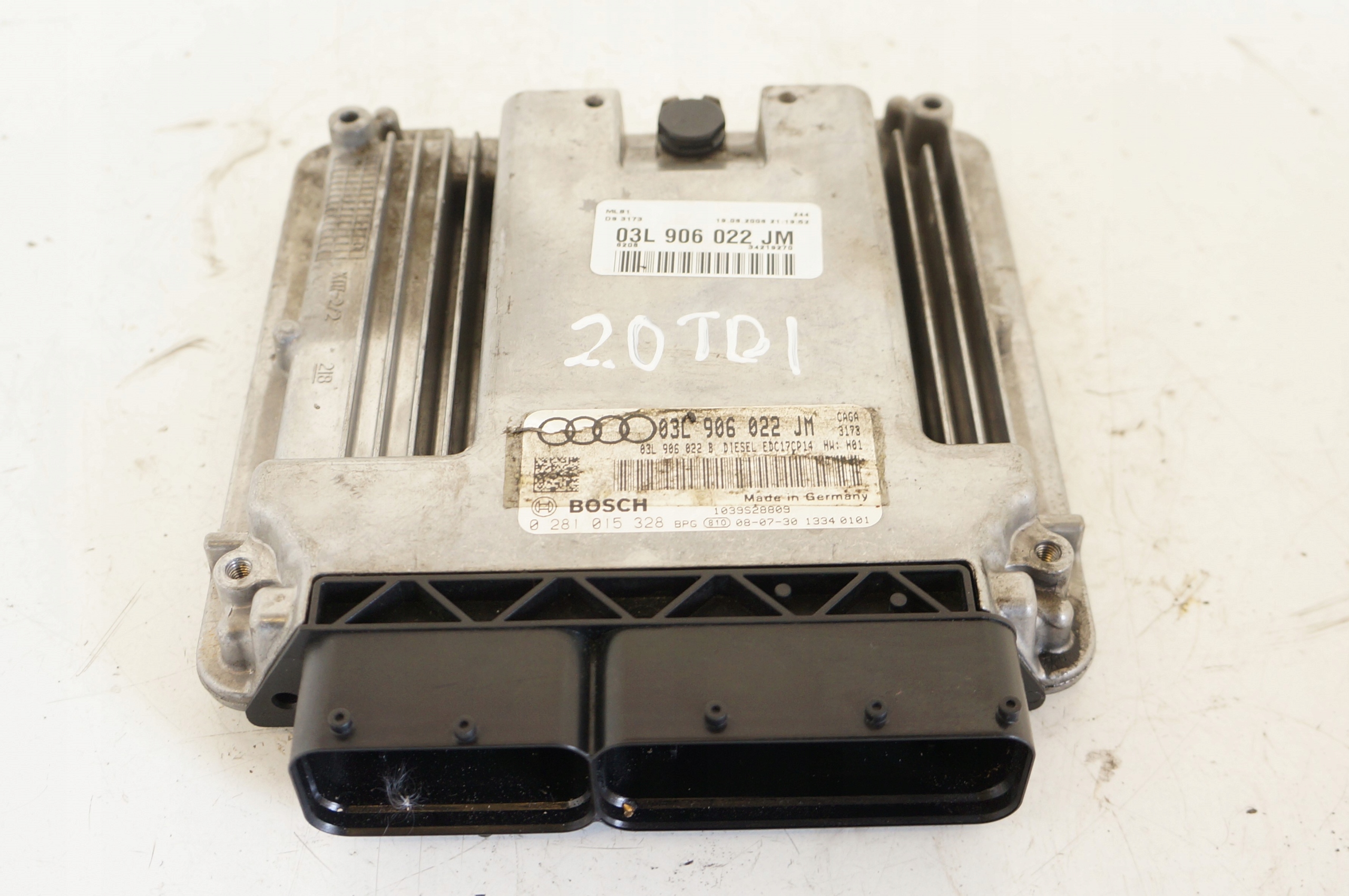 KOMPUTER STEROWNIK SILNIKA VW AUDI A4 B8 A5 PASSAT 2,0 TDI 03L906022JM