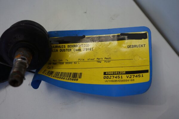 MAGLOWNICA PRZEKŁADNIA DACIA DUSTER A0030197 490010125R