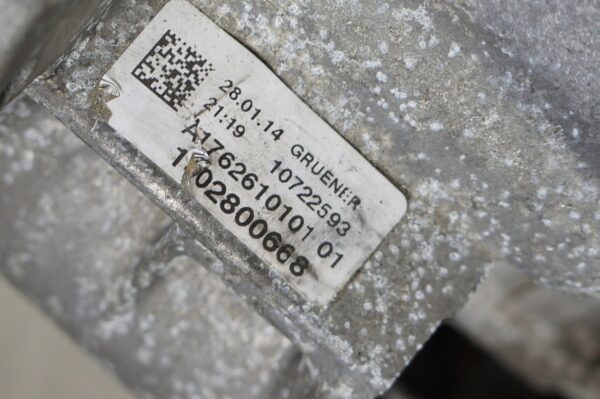 SKRZYNIA BIEGÓW MERCEDES A KLASA W176 1,5DCI A1762610101