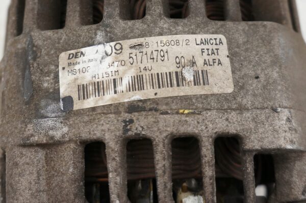 16875412626-69692d9c1fd5b ALTERNATOR FIAT GRANDE PUNTO PANDA 1.2 1.4 51714791