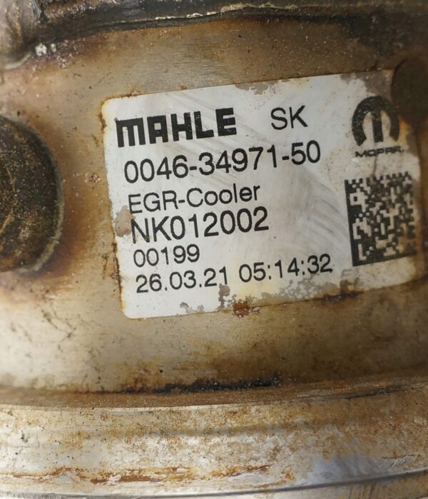 CHŁODNICA SPALIN EGR FIAT DOBLO COMPASS 1,6M-JET 46349574 463497150