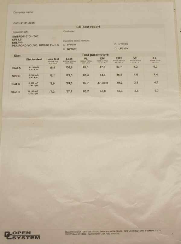 17166868405-69692508bc708 WTRYSKIWACZ WTRYSK CITROEN PEUGEOT EXPERT SCUDO 2,0 HDI 9686191080 WYDRUK