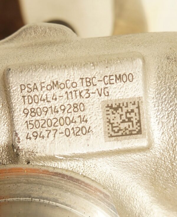 TURBOSPRĘŻARKA TURBO LAND ROVER FREELANDER JAGUAR 2.2 D 9809149280