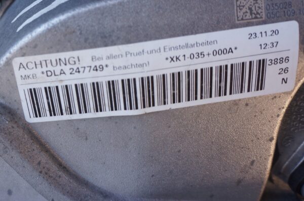 SILNIK ENGINE VW POLO 2G ARONA SCALA 1,0 TSI DLA