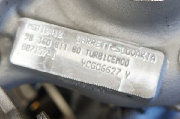 17532726867-6969456fc60a2 TURBOSPRĘŻARKA TURBO OPEL CORSA PEUGEOT 308 CITROEN C3 1,2THP 9836081180