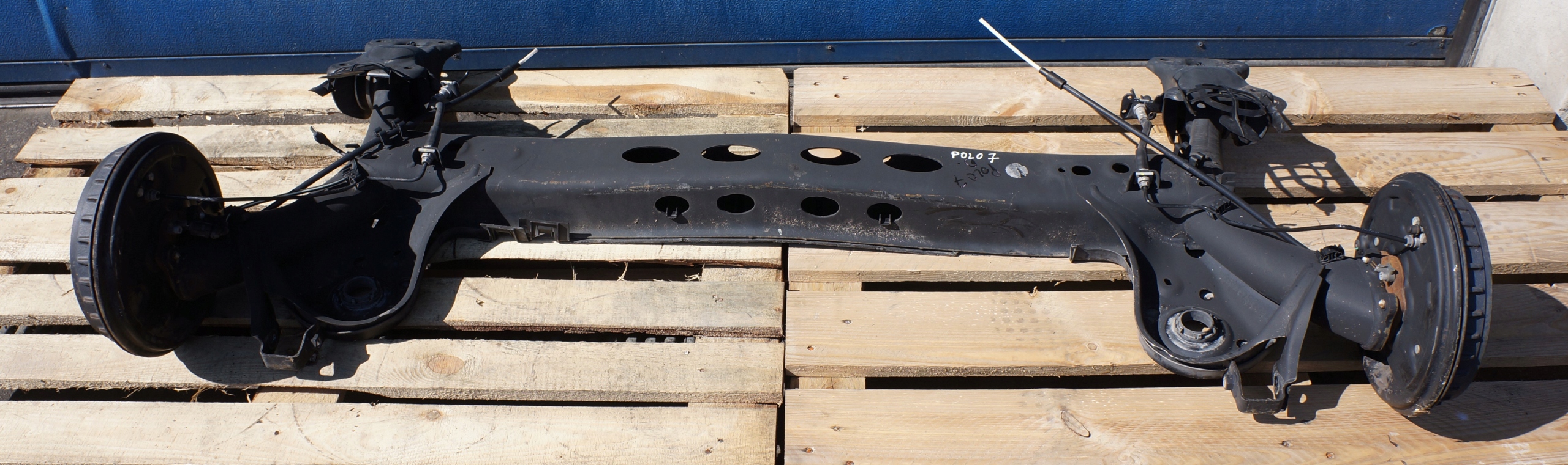 17533916782-696944ce280da BELKA TYLNA ZAWIESZENIA TYŁ OŚ VW POLO SEAT IBIZA 2Q0501053BA