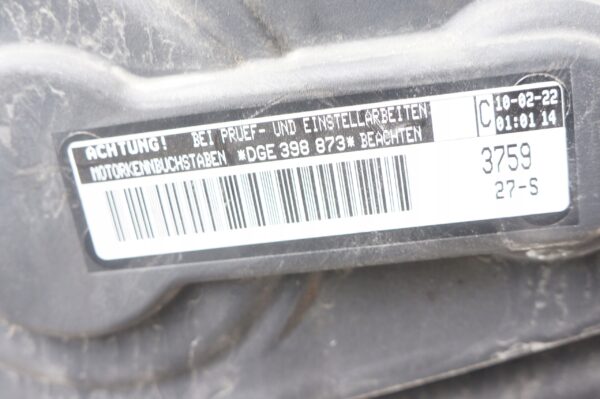 17546404634-69694424848a4 SILNIK ENGINE VW GOLF VIII LEON A3 OCTAVIA 1.4 E-TRON DGE