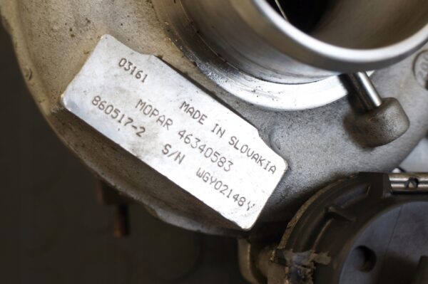 TURBOSPRĘŻARKA TURBO JEEP COMPASS FIAT 500X 2,0 JTD M-JET 46340583