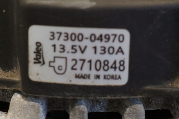 ALTERNATOR KIA PICANTO HYUNDAI I101,0 G3LA 37300-04970