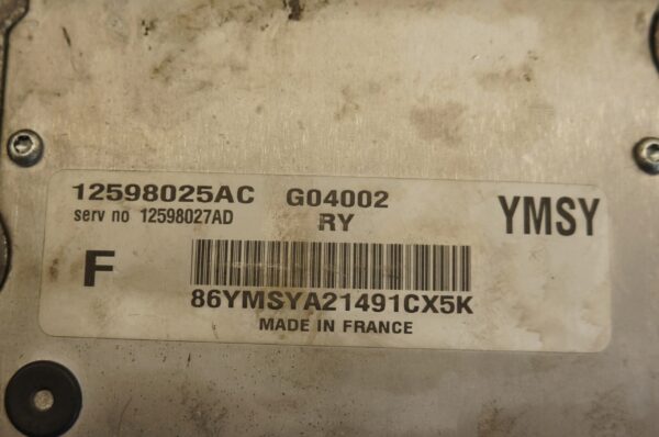 KOMPUTER SILNIKA FIAT CROMA OPEL ZAFIRA ASTRA VECTRA 2.2 16V 12598025AC