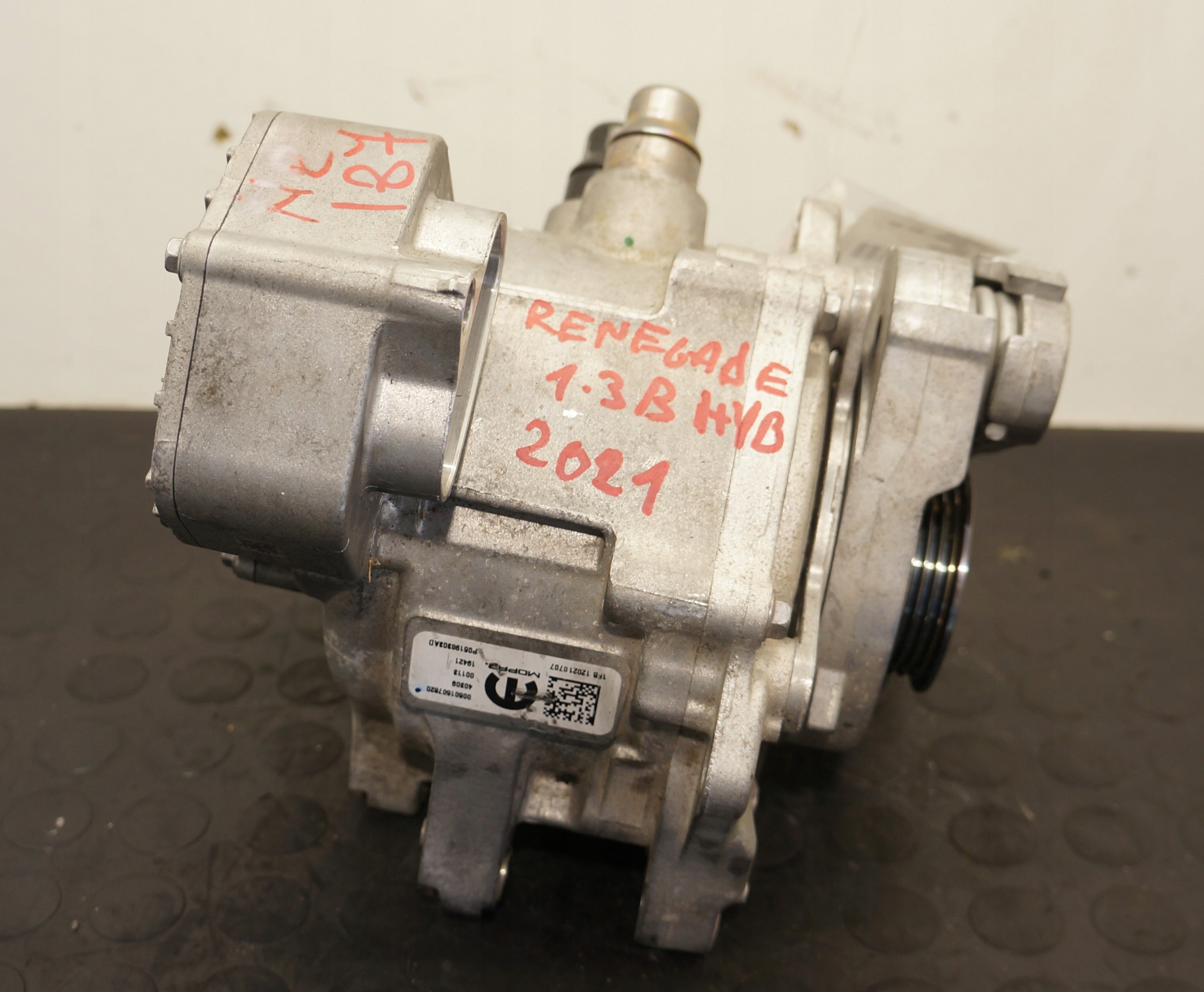 ALTERNATOR FIAT 500X JEEP 500X COMPASS 1,3 16V 00501507820 05190303AD