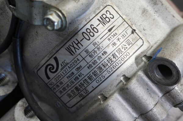 17662840812-69693cddc0069 KOMPRESOR KLIMATYZACJI CHERY TIGGO DR MOTOR 1.5TCI WXH-086-MB3