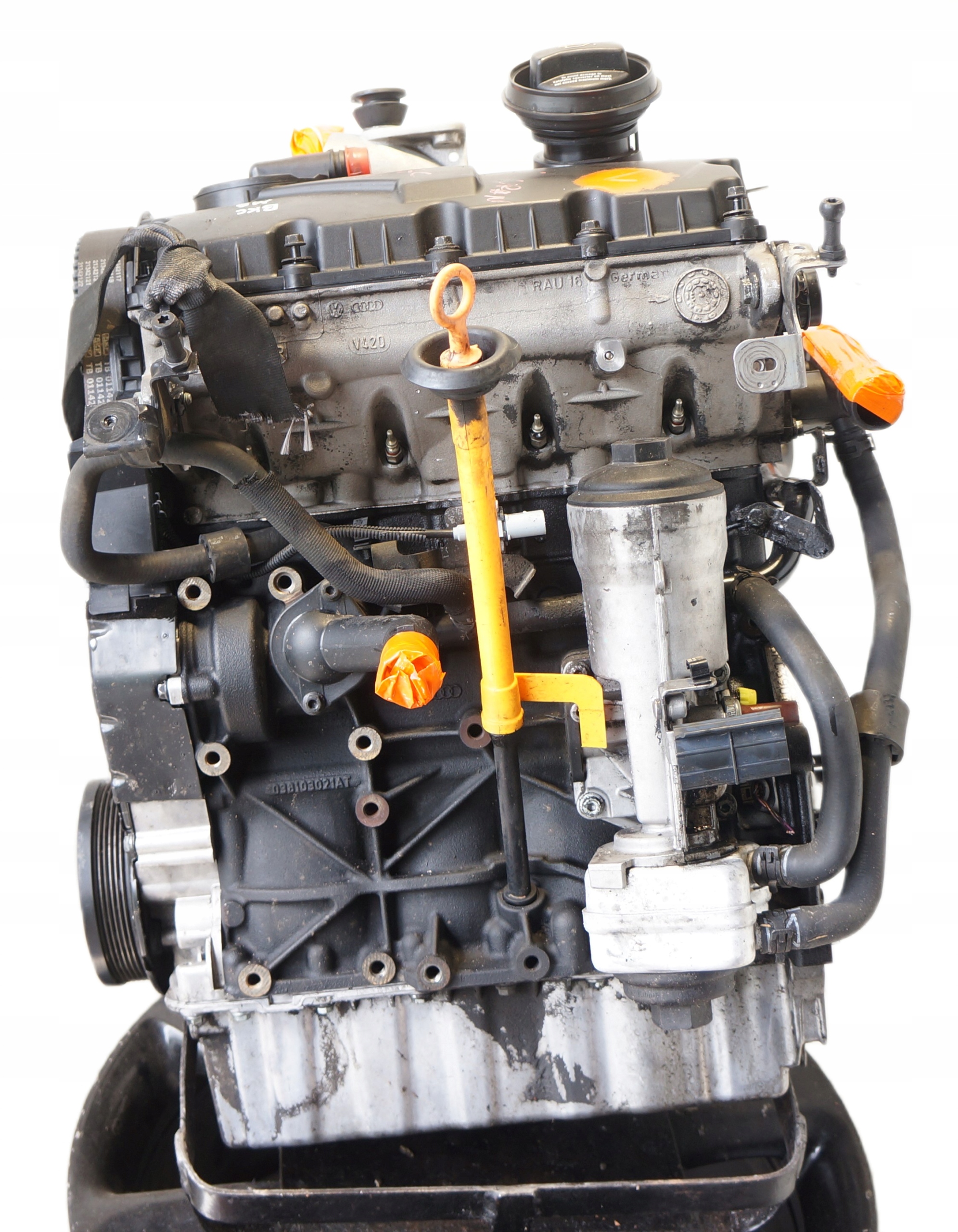 17665836490-696b565898c8b SILNIK ENGINE VW GOLF V A3 8P TOURAN 1,9 TDI BKC