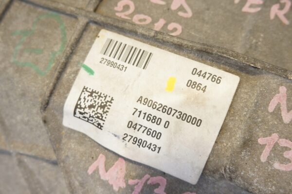 SKRZYNIA BIEGÓW MERCEDES SPRINTER 906 2.2 CDI 651 A906260730000 A9062611001