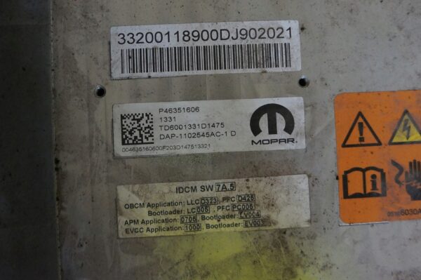 17742253281-69691263dae0f SILNIK ENGINE ELEKTRYCZNY SKRZYNIA FIAT 500 E P46351606 46348460