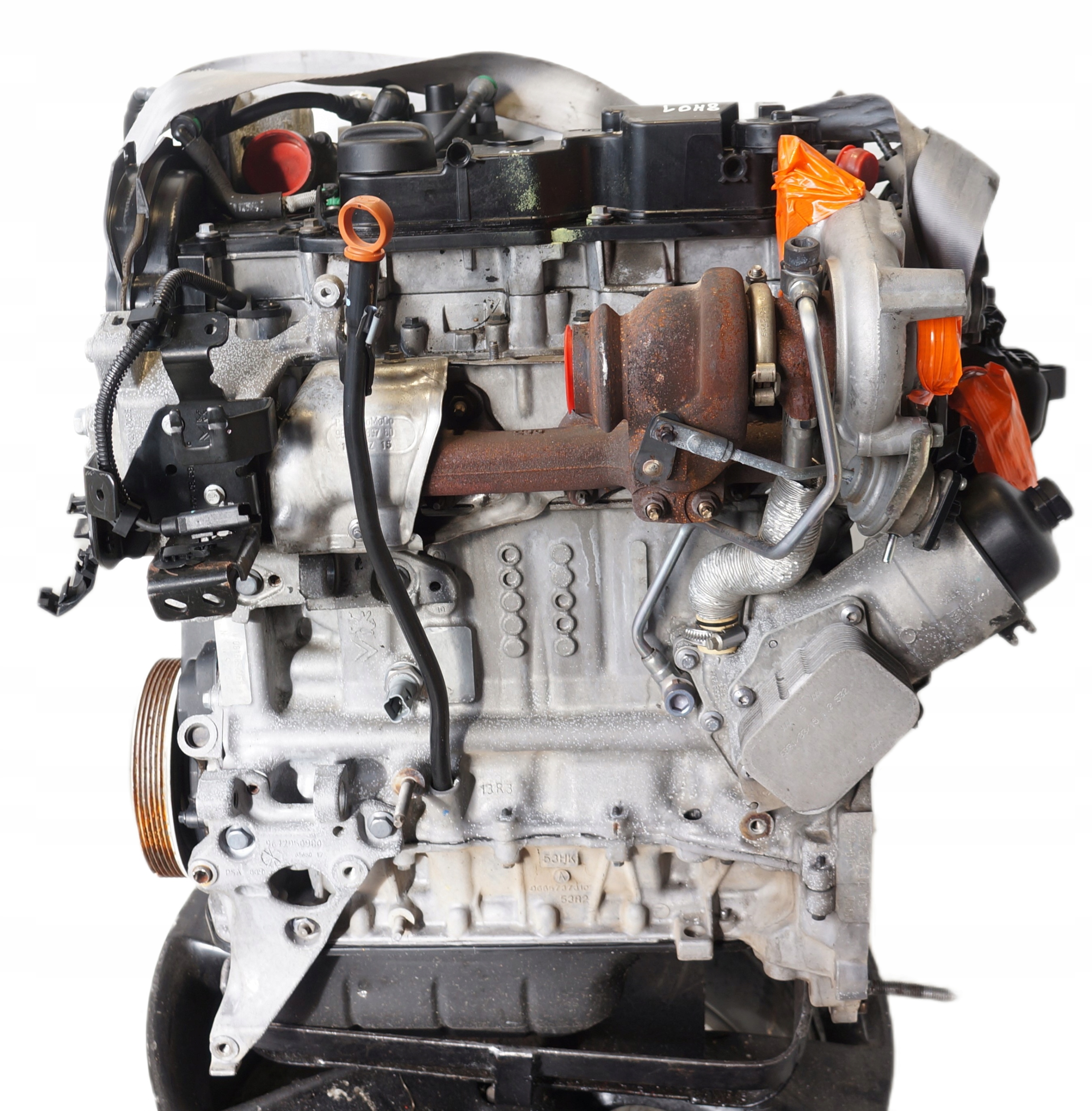 17767083844-6969108241d06 SILNIK ENGINE CITROEN PEUGEOT C3 II 208 1,4 E-HDI 8H01 8HR 10FDCG