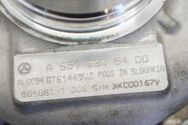 TURBOSPRĘŻARKA TURBO MERCEDES CLA C118 A W177 B W247 2.0 CDi A6540908400