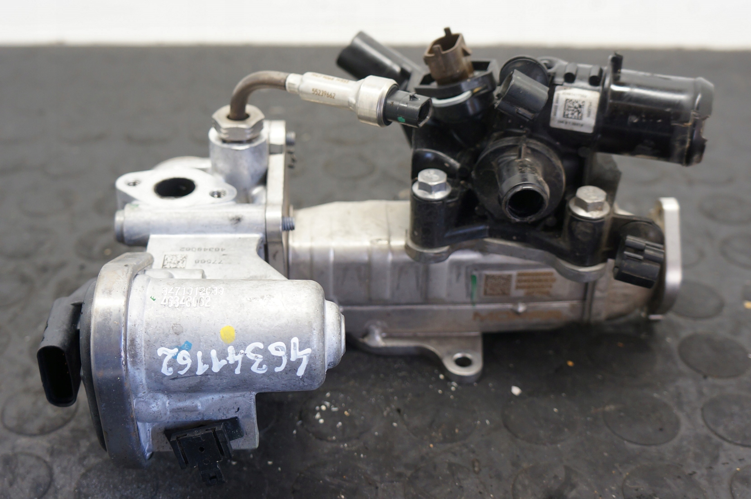 CHŁODNICA SPALIN EGR FIAT 500 PANDA 1,0 MILD 463480630