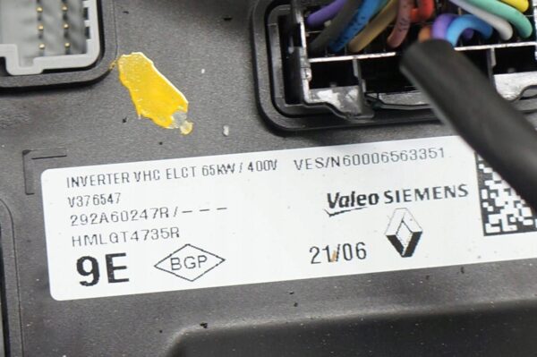 STEROWNIK SILNIKA ELEKTRYCZNEGO RENAULT TWINGO SMART 453 292A60247R