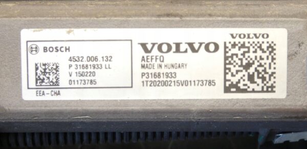 18020231309-6968f5d9a58a7 MAGLOWNICA PRZEKŁADNIA VOLVO V90 XC60 II XC90 II 31681933