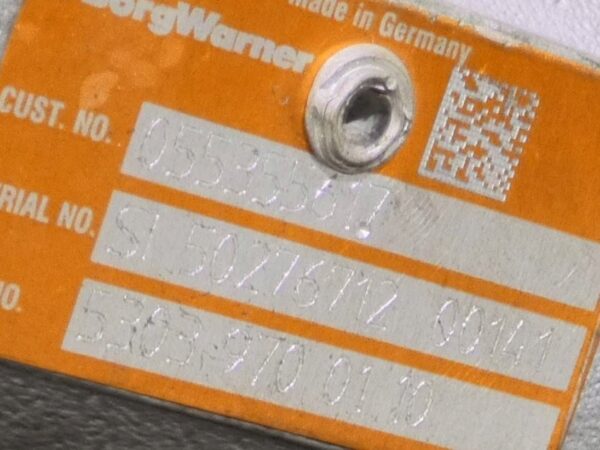 TURBOSPRĘŻARKA TURBOOPEL ASTRA ZAFIRA C 1.6 TURBO 055355617