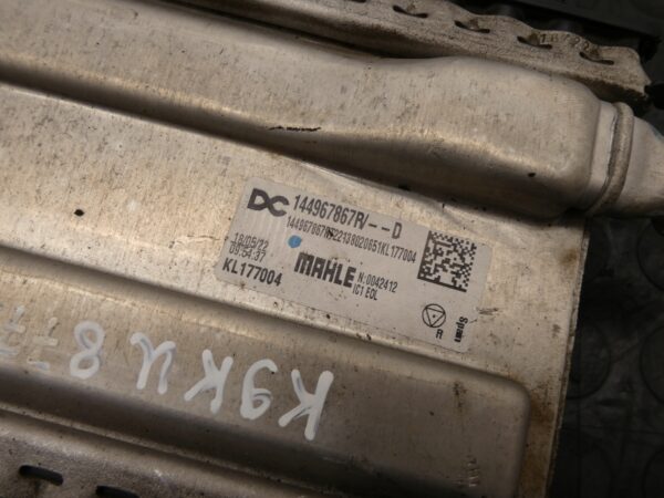 INTERCOOLER RENAULT MEGANE IV TALISMAN CLIO 1,5BLUE DCI 144967867R