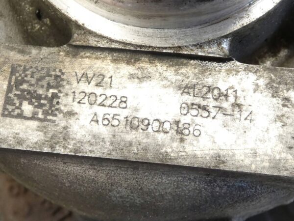 TURBOSPRĘZARKA TURBO MERCEDES SPRINTER W906 2.2 CDI 651 A6510900186