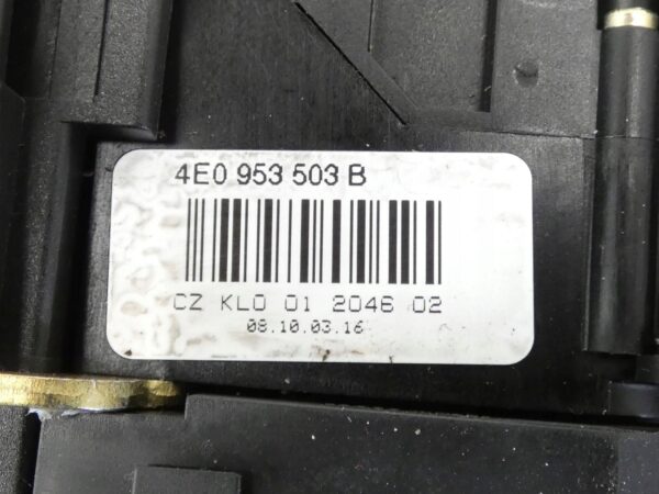 PRZEŁĄCZNIK ZEPOLONY MANETKI Audi A8 S8 D3 4E 4E0953549 4E0910549