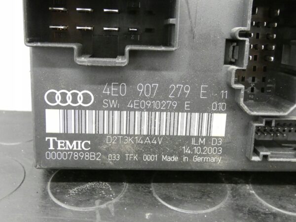 MODUŁ ŚWIATEŁ Audi A8 S8 D3 4E 4E0907279E 4E0910279E