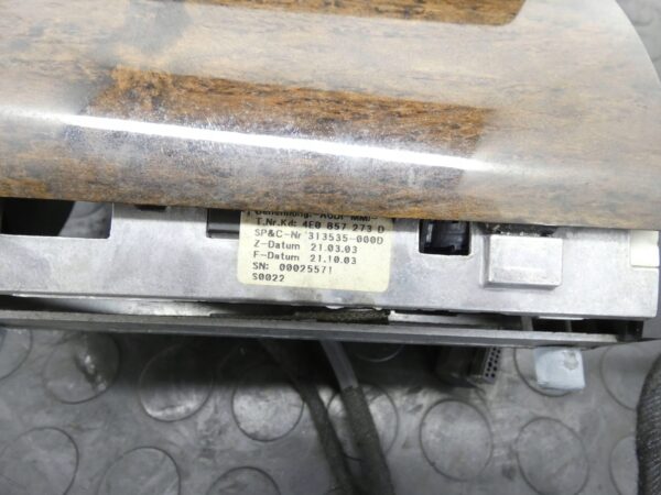 18093395187-6968ecd76b508 WYŚWIETLACZ MONITOR Audi A8 S8 D3 4E 4E0857273D