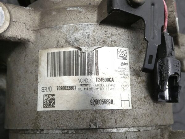 KOMPRESOR KLIMATYZACJI DACIA SANDERO LOGAN RENAULT CLIO 0.9 TCE 926005689R