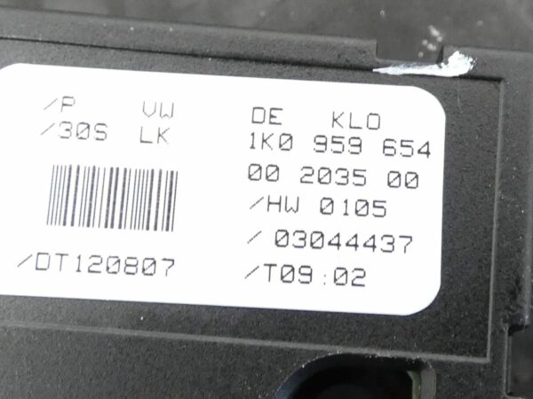 Czujnik kąta skrętu VW TIGUAN JETTA Golf V 1K0959654