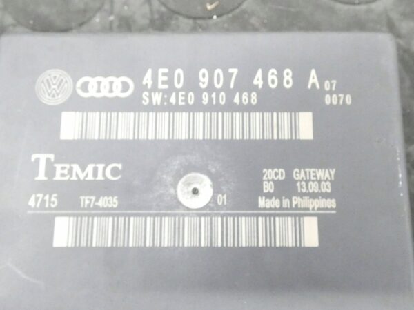 18111017675-6968e9fbaade7 Moduł Gateway Audi A8 S8 D3 4E 4E0907468A 4E0910468