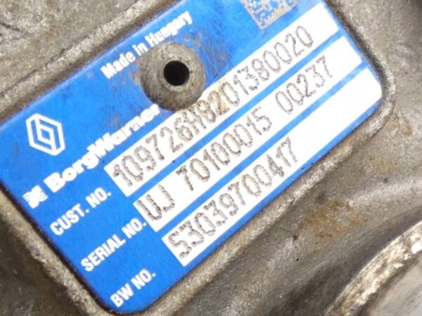TURBOSPRĘŻARKA TURBO RENAULT MASTER OPEL MOVANO NV400 2.3 M9T 53039700417