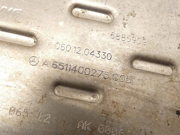 18121543509-6968e74cc06c3 CHŁODNICA SPALIN EGR MERCEDES SPRINTER 906 VITO 2.2 CDI 651 A6511400360