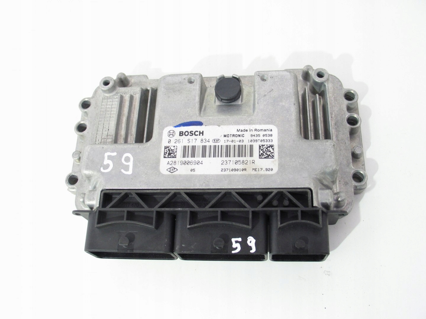 KOMPUTER SILNIKA TWINGO FORFOUR 0,9TCE 0261S17834