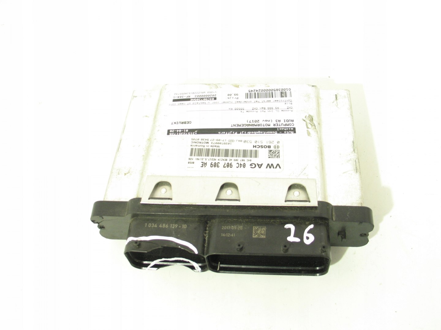 KOMPUTER SILNIKA VW POLO A3 8V 1.0TSI 04C907309AE