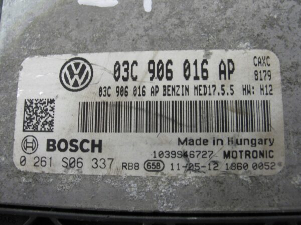 KOMPUTER SILNIKA VW GOLF VI 1.4TSI CAX 03C906016AP
