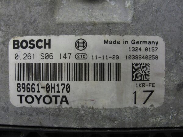 KOMPUTER SILNIKA TOYOTA AYGO 1.0B 0261S06147