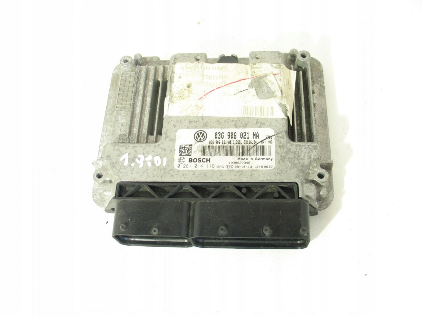 KOMPUTER SILNIKA VW GOLF V A3 1.9 TDI 03G906021NA