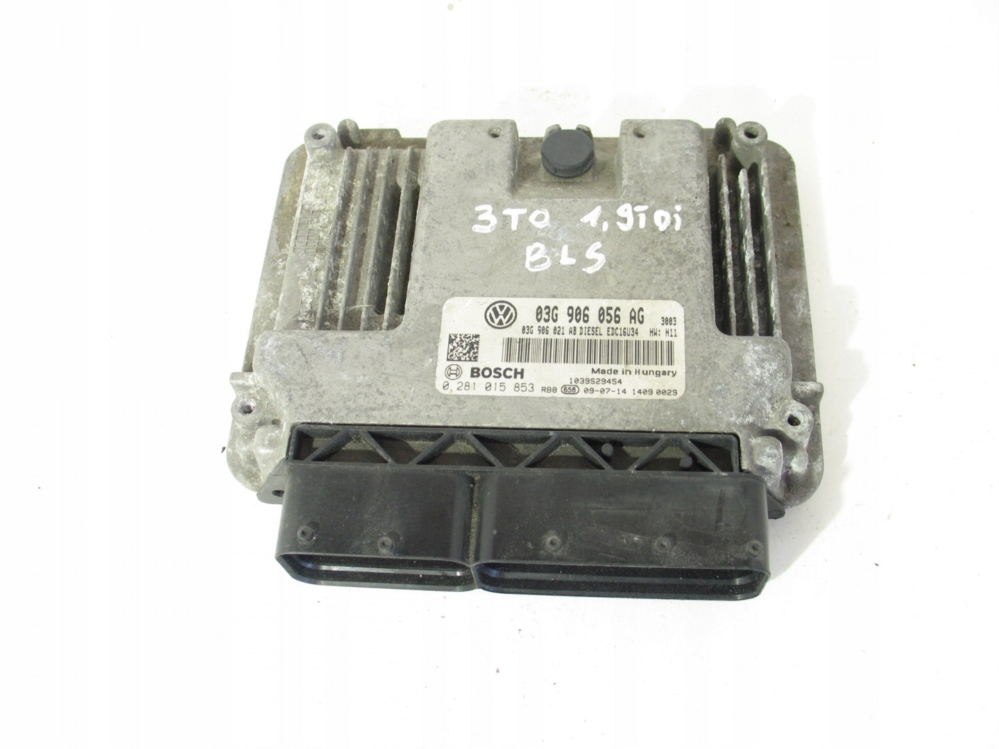 KOMPUTER SILNIKA AUDI SUPERB II 1.9TDI 03G906056AG