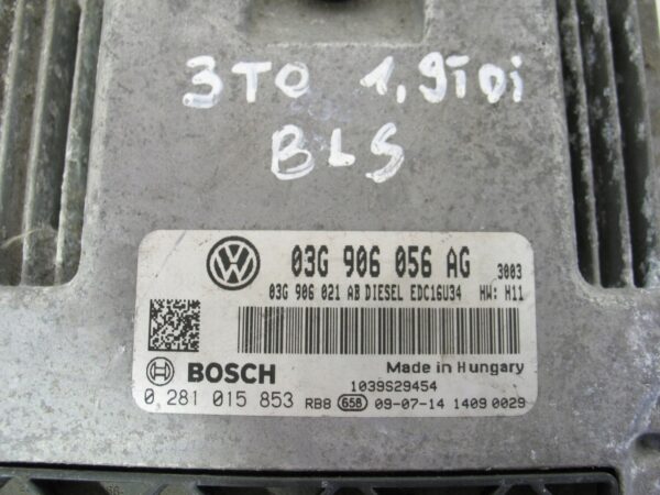 KOMPUTER SILNIKA AUDI SUPERB II 1.9TDI 03G906056AG