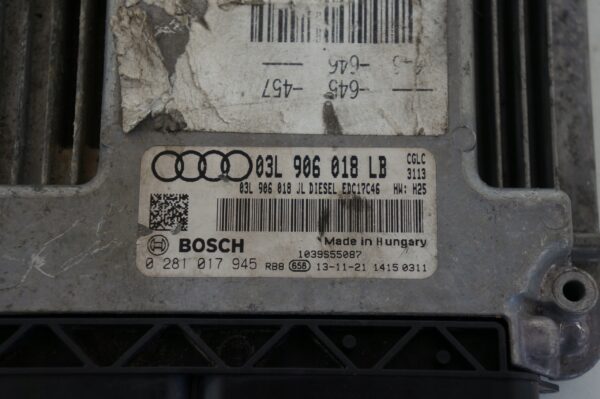 KOMPUTER STEROWNIK SILNIKA ECU AUDI A6 C7 EXEO 2,0 TDI CGL 03L906018LB 21R