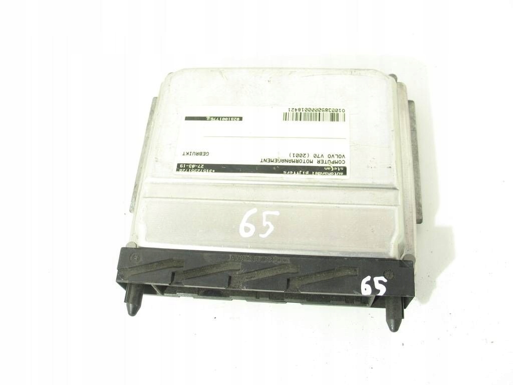 KOMPUTER SILNIKA ECU VOLVO V70 S60 2.5D 0281001776 09496667A