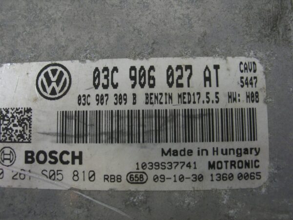 18142368088-6968e2d5e2358 KOMPUTER SILNIKA VW GOLF VI A3 1.4TSI 03C906027AT