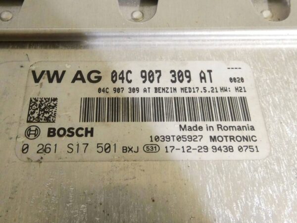 STEROWNIK SILNIKA VW GOLF POLO SEAT LEON SKODA FABIA 1.0 TSI 04C907309AT