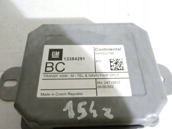 18154542002-6968e0a601dd0 MODUŁ NAWIGACJI RADIA OPEL INSIGNIA ASTRA ZAFIRA CORSA 13384291